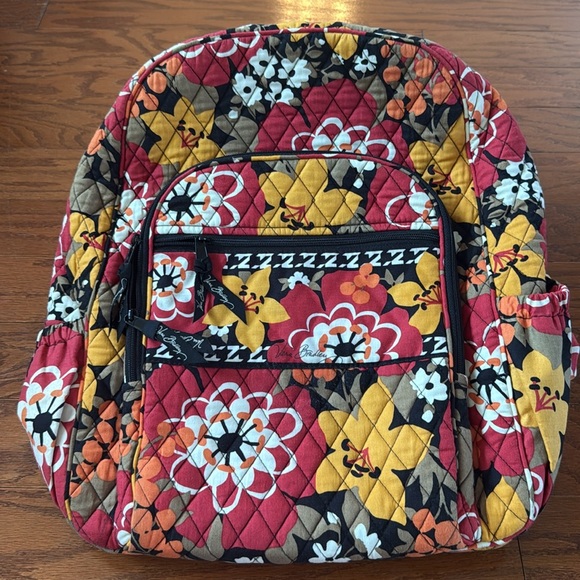 Vera Bradley Campus Backpack Bittersweet - Picture 2 of 11